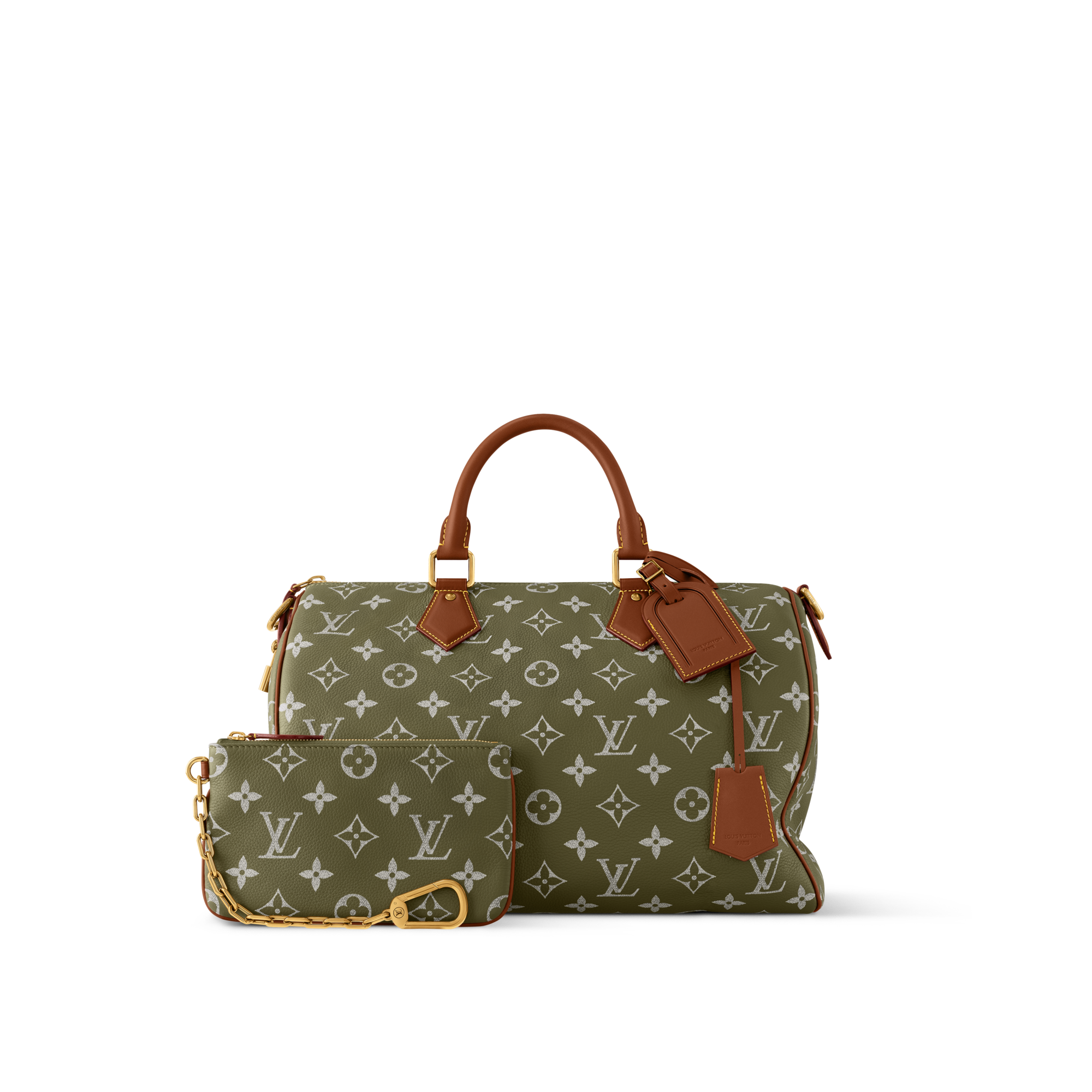 Speedy P9 Bandoulière 40 autres_cuirs_monogram - Les